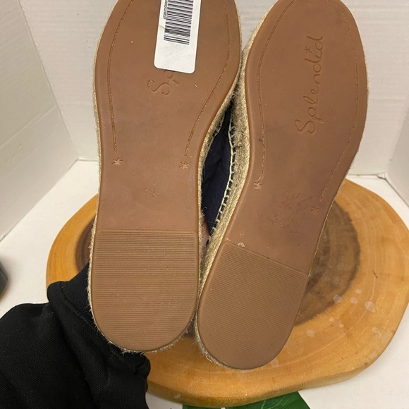 Splendid Burlap Platform Espadrille Slides Sandals - Picture 10 of 10